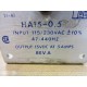 Power-One HA15-0.5 Power Supply HA1505 - Used