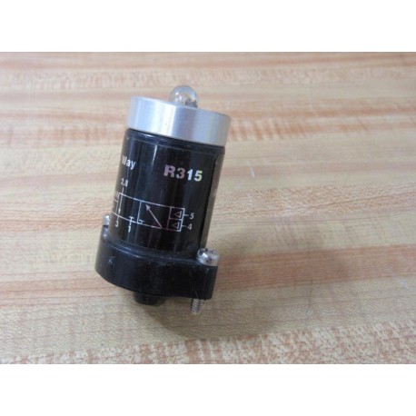 Clippard R315 3-Way Dual Pilot Valve - New No Box