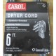 Carol 05656.63.10 Dryer Cord 056566310