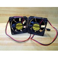 ADDA AD0612HB-C70GL DC Brushless Fan AD0612HBC70GL (Pack of 2) - Used