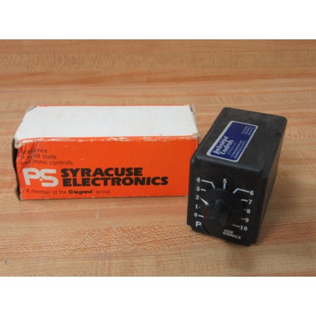 PS Syracuse Electronics TNRD-30204 Time Delay Relay TNRD30204