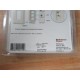 Pass & Seymour PS26KIT-WV Legrand 3-Outlet Decorator Plate PS26KITWV (Pack of 8)
