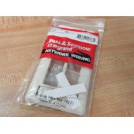 Pass & Seymour PSF6-LA Legrand DataCom Faceplate PSF6LA (Pack of 10)