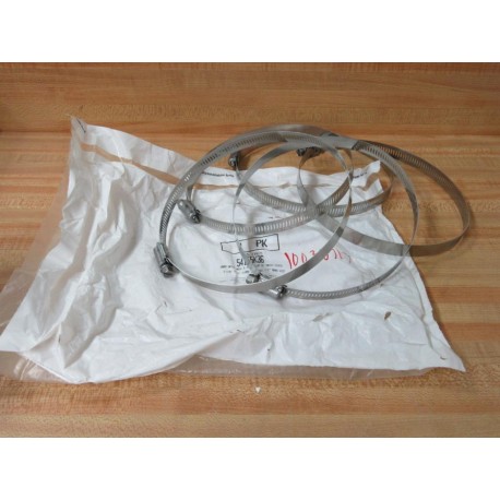 54155K36 Worm Drive Hose & Tube Clamp w305SS Screw (Pack of 5)