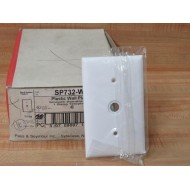 Pass & Seymour SP732-W Legrand Plastic Wall Plate SP732W (Pack of 16)