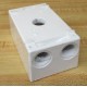 Pass & Seymour Legrand WPB24-W Outlet Box WPB24W (Pack of 8)