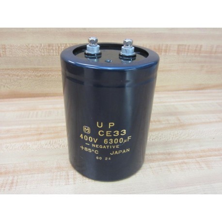 M CE33 Capacitor UPCE33 6300uF400V - Used