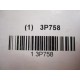 3M 3P758 Cartridge Filter G78L8-1 (Pack of 2)