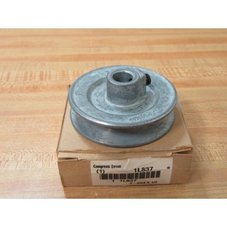 Congress Drives 1L837 Pulley 2-34A X 12 (Pack of 2)