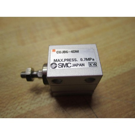 SMC CUJB6-4DM Cylinder Actuator Double Action CUJB64DM - Used