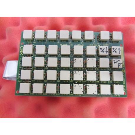 Fanuc A20B-1001-051002A Keypad Keys Labeled - Used
