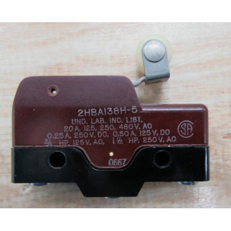 Unimax 2HBA138H-5 Action Switch 2HBA138H5 - New No Box