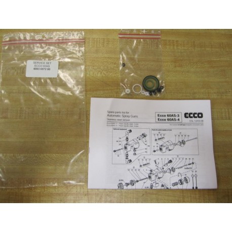 ECCO 6003 6572 00 Seal Kit