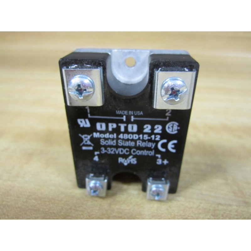 Opto 22 480d15-12 Solid State Relay 480d1512 - New No Box - Mara Industrial