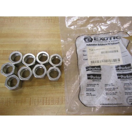 Parker 12BLS Seal-Lok Tub Nut Pack Of 9 (Pack of 9)