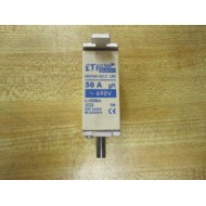 ETI NVNH 00 C UN Ultra Quick Fuse NVNH00CUN 50 Amps - New No Box