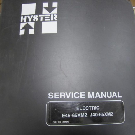 Hyster 1464843 Service manual E45-65XM2  J40-65XM2 - Used