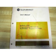 Allen Bradley 2705 Bulletin Programming Manual - Used