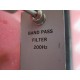 Kistler 540S101 Band Pass Filter 200Hz - Used