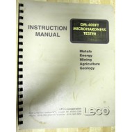 Leco DM-400FT Instruction Manual - Used