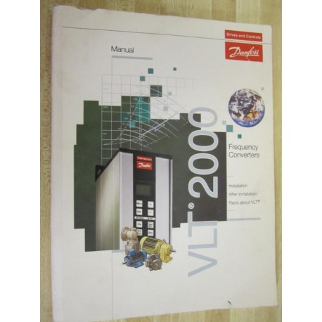 Danfoss VLT2000 Frequency Converters Manual - Used