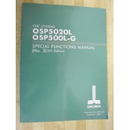 Okuma OSP5020L Special Functions Manual - Used