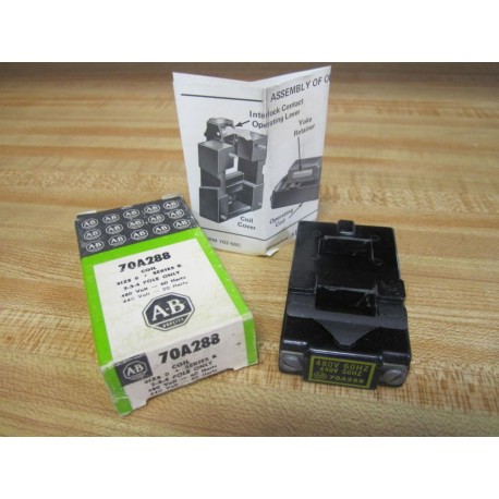 Allen Bradley 70A288 Coil  70-A288 (Pack of 3)