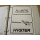 Hyster EV-1EV-100200 Manual Hy-EV1EV100200 - Used