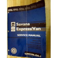 General Motors GMT96-GH6-1 Service Manual GMT96GH61 - Used