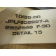 2852849 F-30 Arm Detail 15  10435-00 - New No Box