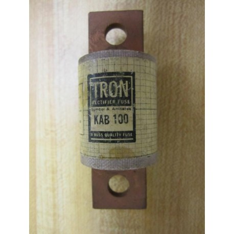 Bussmann KAB 100 Amp Tron Rectifier Fuse (Pack of 7) - New No Box