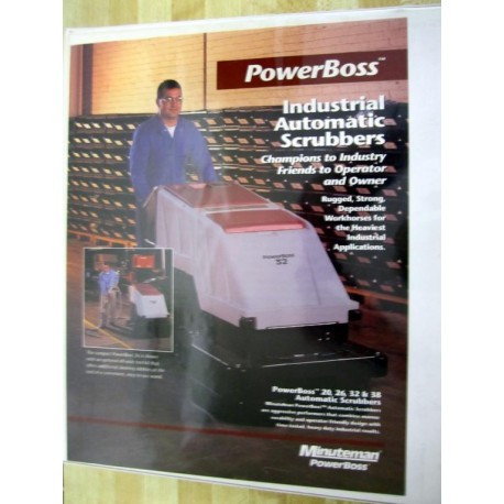 Minuteman POWERBOSS 32 Manual Only - Used