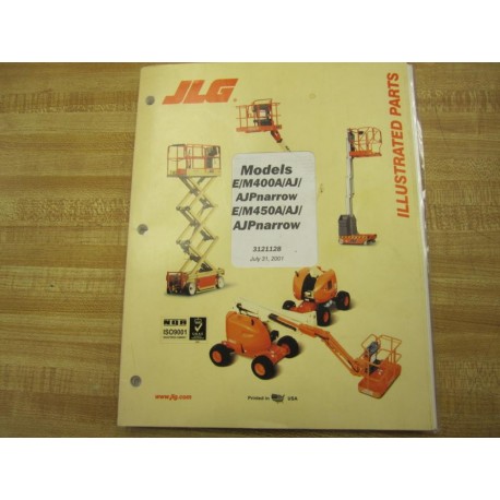 JLG 3121128 Illustrated Parts Manual - Used