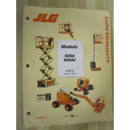 JLG 3120719 Illustrated Parts Manual - Used