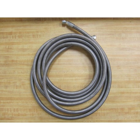 38" 20ft Flexible Braided Steel Hose - New No Box