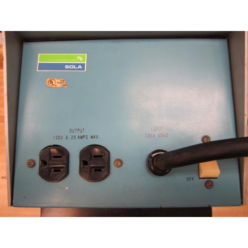 SOLA 63-13-175 6313175 Constant Voltage Transformer CVS Harmonic Neutralized for sale online 