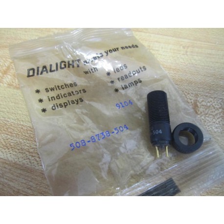 Dialight 508-8738-504 Lamp Socket 5088738504 (Pack of 6)