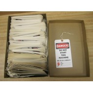 CP-203 Pack Of Approximately 500 Danger Tags - New No Box
