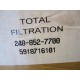 Total Filtration 5918716101 Filter Elements (Pack of 4)