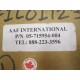 AAF International 05-715954-004 Filter Element 05715954004