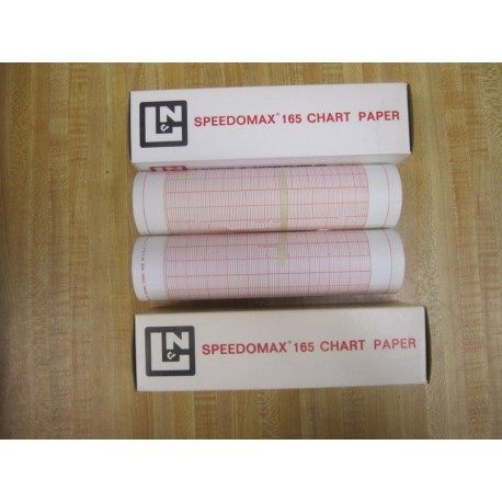 Leeds & Northrup 543467 Chart Paper Pack Of 2 Speedomax 165 Thermal