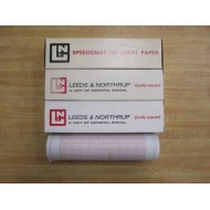 Leeds & Northrup 674800 Thermal Chart Paper Speedomax 165 (Pack of 3)