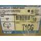 Topaz T1CG Aluminum Conduit Bodys 12" (Pack of 10)
