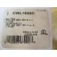 Cooper CWL1520C Connector 3 Pole 20 Amp