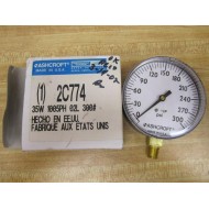 Ashcroft 2C774 Pressure Gauge 0-300 Psi