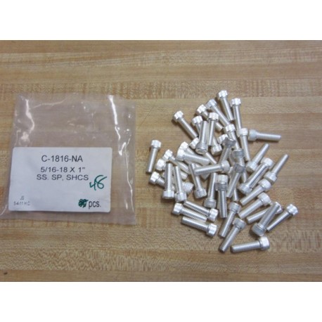 UC Components C-1816-NA Non Vented Screw M054553 (Pack of 48)