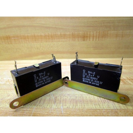 Oriental Motor CH12B Capacitor 1.2 µF U SH-Z AC400V (Pack of 2) - New No Box