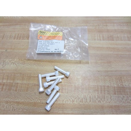 UC Components C-3120-A Vented Screws C3120A (Pack of 8)