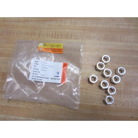 UC Components N-5013-A Nut 12-13 (Pack of 9)