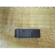 National Semiconductor MC1488P Integrated Circuit (Pack of 3)